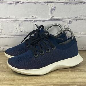 Allbirds Tree Dasher Blue Running Shoes Women's Size 7 Knit Athletic Sneakers